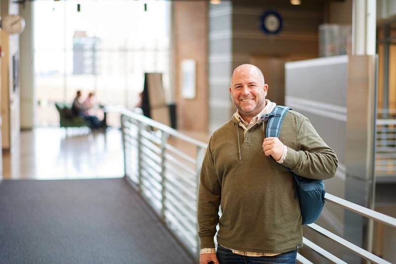 GVSU adult student.